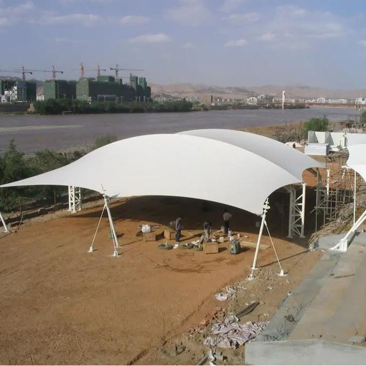 都兰县膜结构汽车棚